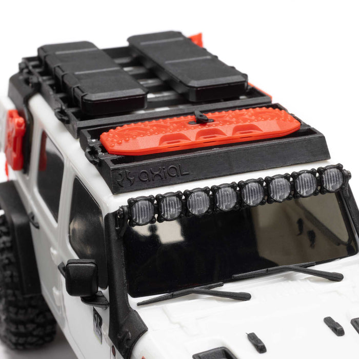 AXI-2261T Axial 1/30 SCX30 Jeep Wrangler JLU 4X4 RTR Brushed Rock Crawler (Battery & Charger Included)