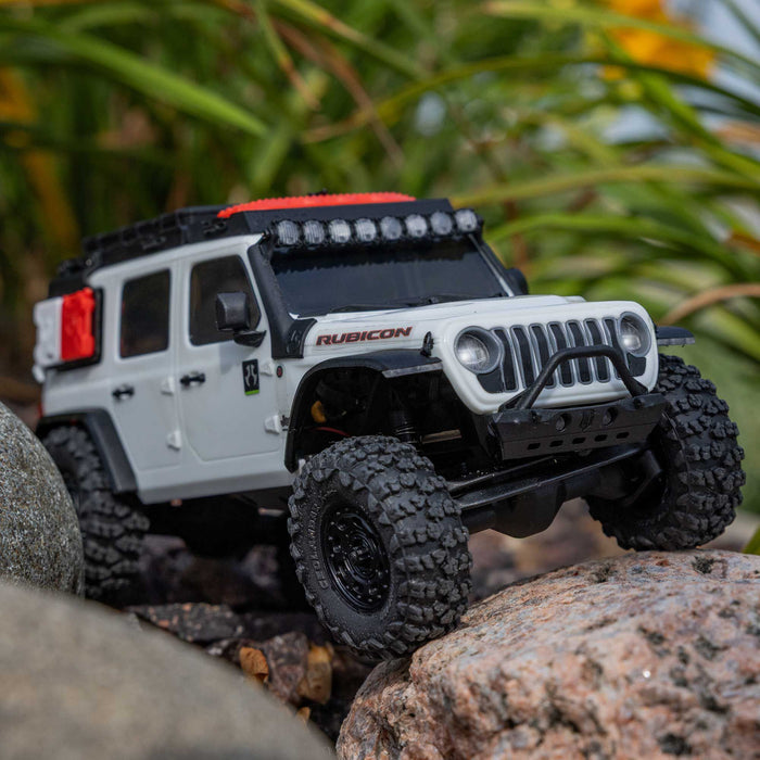 AXI-2261T Axial 1/30 SCX30 Jeep Wrangler JLU 4X4 RTR Brushed Rock Crawler (Battery & Charger Included)