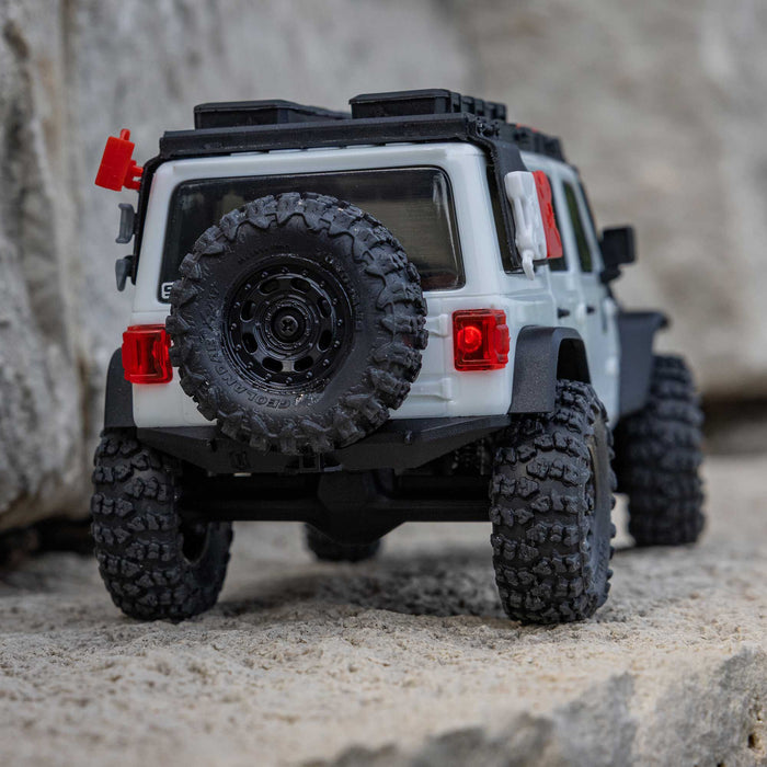 AXI-2261T Axial 1/30 SCX30 Jeep Wrangler JLU 4X4 RTR Brushed Rock Crawler (Battery & Charger Included)