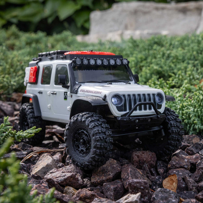 AXI-2261T Axial 1/30 SCX30 Jeep Wrangler JLU 4X4 RTR Brushed Rock Crawler (Battery & Charger Included)