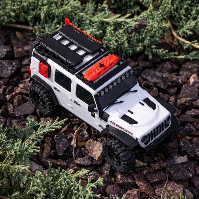 AXI-2261T Axial 1/30 SCX30 Jeep Wrangler JLU 4X4 RTR Brushed Rock Crawler (Battery & Charger Included)
