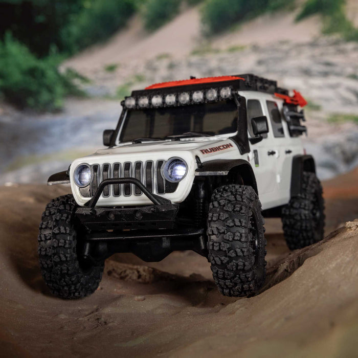 AXI-2261T Axial 1/30 SCX30 Jeep Wrangler JLU 4X4 RTR Brushed Rock Crawler (Battery & Charger Included)