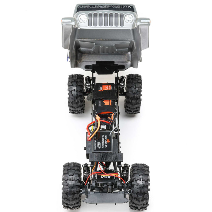 AXI-2324 Axial 1/24 SCX24 Summit Racing Jeep Gladiator 4X4 Rock Crawler RTR (Battery & Charger Included), Gray