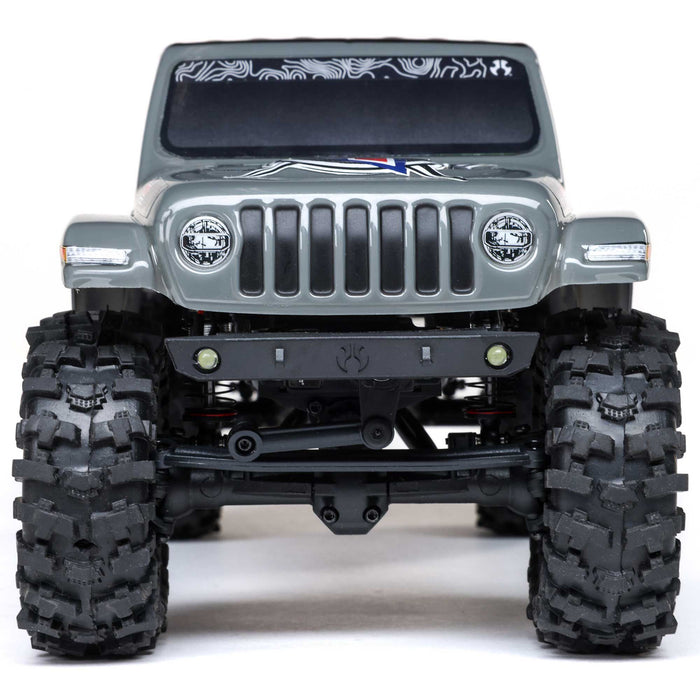 AXI-2324 Axial 1/24 SCX24 Summit Racing Jeep Gladiator 4X4 Rock Crawler RTR (Battery & Charger Included), Gray