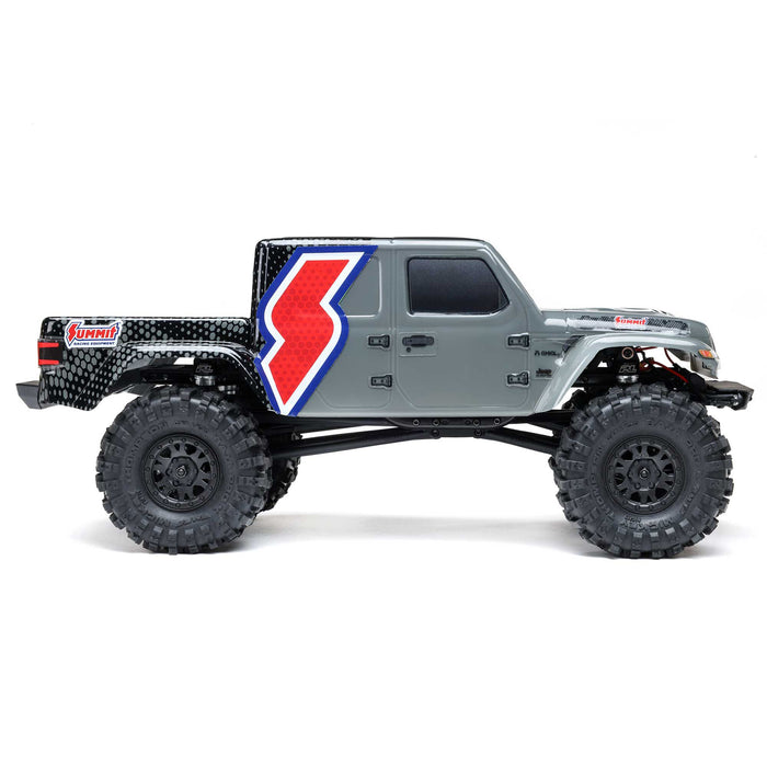 AXI-2324 Axial 1/24 SCX24 Summit Racing Jeep Gladiator 4X4 Rock Crawler RTR (Battery & Charger Included), Gray