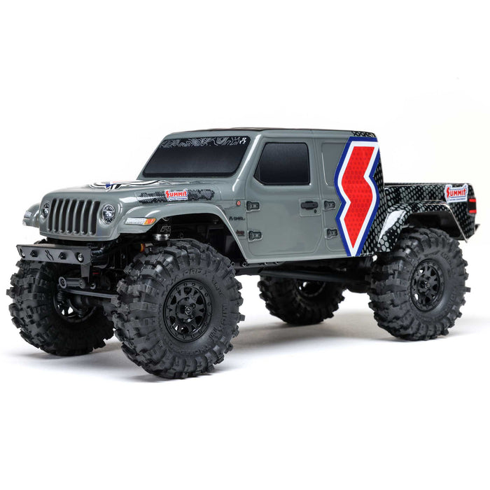 AXI-2324 Axial 1/24 SCX24 Summit Racing Jeep Gladiator 4X4 Rock Crawler RTR (Battery & Charger Included), Gray