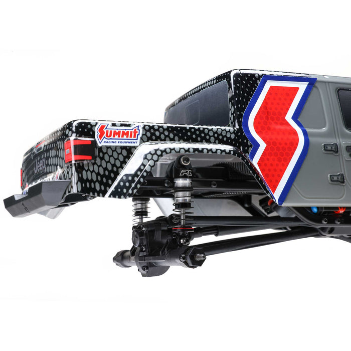 AXI-2324 Axial 1/24 SCX24 Summit Racing Jeep Gladiator 4X4 Rock Crawler RTR (Battery & Charger Included), Gray