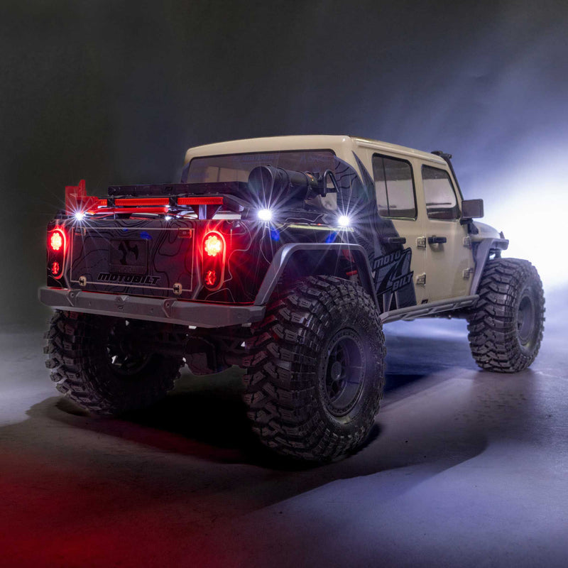 AXI-2443T ***PRE_ORDER*** Axial 1/10 SCX10 III Motobilt Waypoint Jeep JT Gladiator 4X4 RTR Brushed Rock Crawler