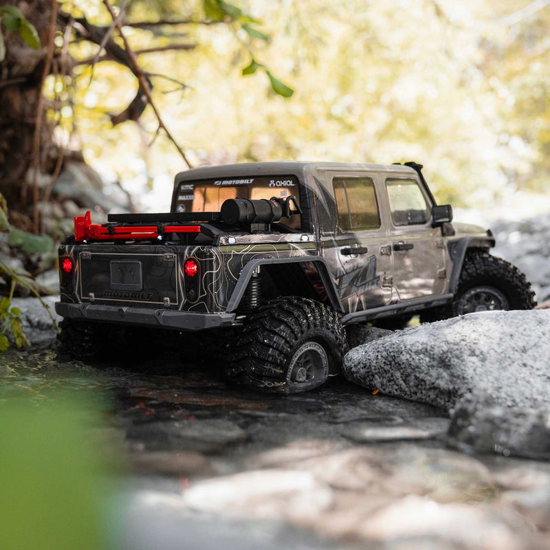AXI-2443T ***PRE_ORDER*** Axial 1/10 SCX10 III Motobilt Waypoint Jeep JT Gladiator 4X4 RTR Brushed Rock Crawler