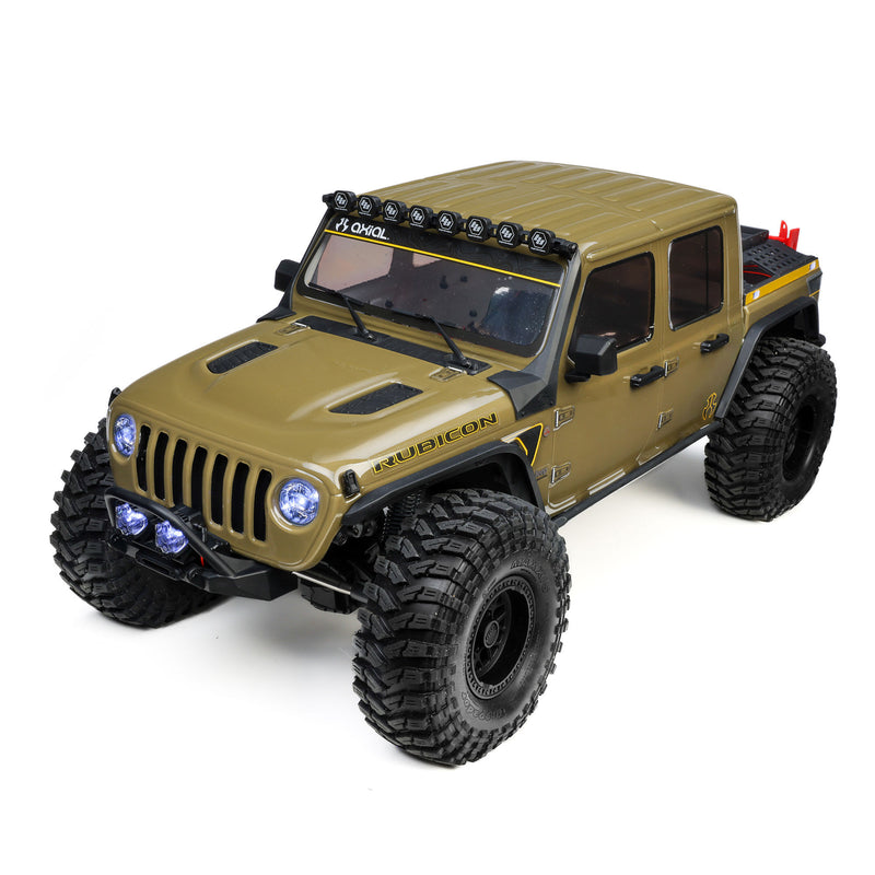 AXI-2443T ***PRE_ORDER*** Axial 1/10 SCX10 III Motobilt Waypoint Jeep JT Gladiator 4X4 RTR Brushed Rock Crawler