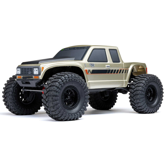 AXI-3071 Axial 1/10 SCX10 III Coyote 4X4 RTR Rock Crawler (Battery & Charger Included), Gold