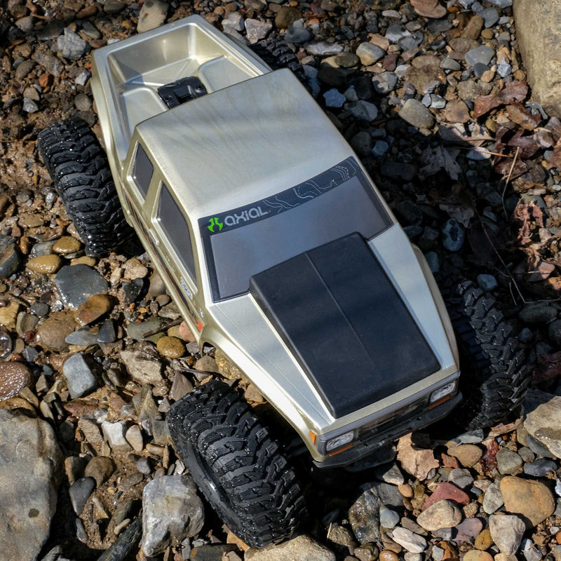 AXI-3071 Axial 1/10 SCX10 III Coyote 4X4 RTR Rock Crawler (Battery & Charger Included), Gold