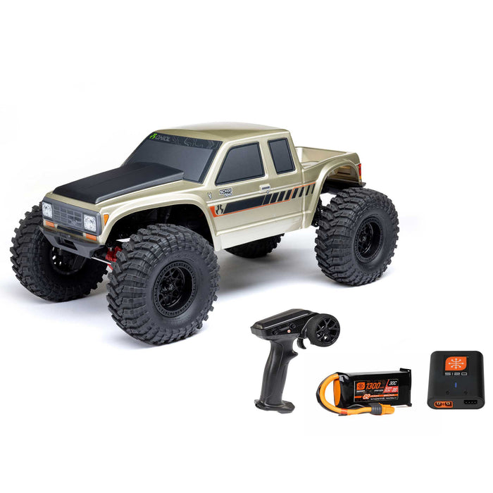 AXI-3071 Axial 1/10 SCX10 III Coyote 4X4 RTR Rock Crawler (Battery & Charger Included), Gold