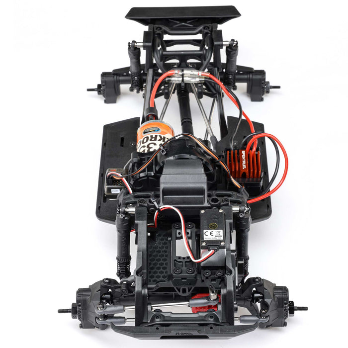 AXI-3071 Axial 1/10 SCX10 III Coyote 4X4 RTR Rock Crawler (Battery & Charger Included), Gold