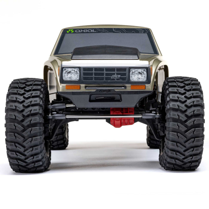 AXI-3071 Axial 1/10 SCX10 III Coyote 4X4 RTR Rock Crawler (Battery & Charger Included), Gold
