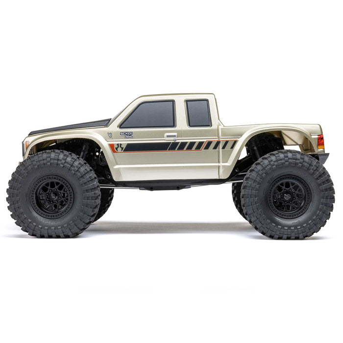AXI-3071 Axial 1/10 SCX10 III Coyote 4X4 RTR Rock Crawler (Battery & Charger Included), Gold
