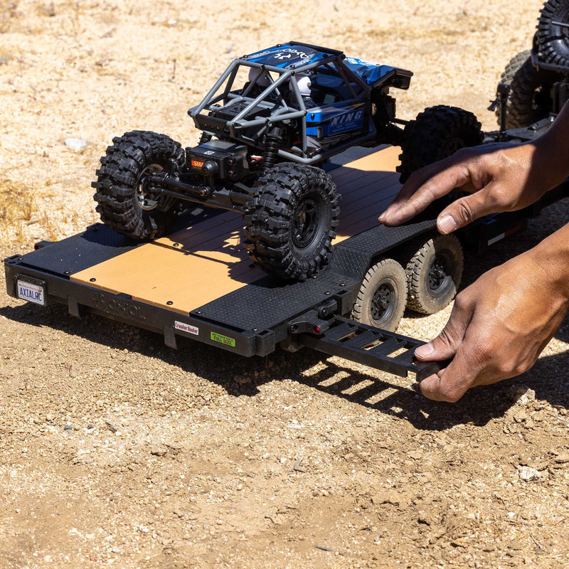 AXI-3409 Axial 1/10 SCX10 Flat Bed Vehicle Trailer