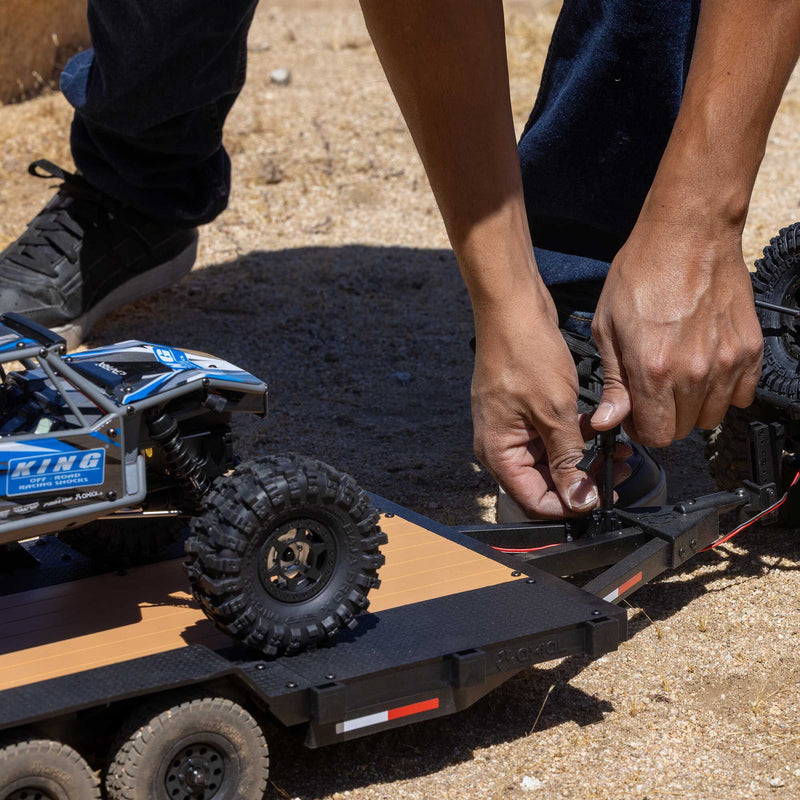 AXI-3409 Axial 1/10 SCX10 Flat Bed Vehicle Trailer