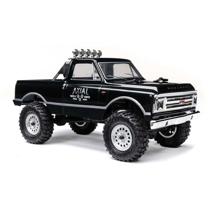 Axial 1/24 SCX24 1967 Chevrolet C10 4WD Brushed Truck RTR, Black AXI00001V2T4