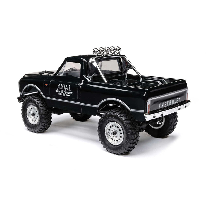Axial 1/24 SCX24 1967 Chevrolet C10 4WD Brushed Truck RTR, Black AXI00001V2T4
