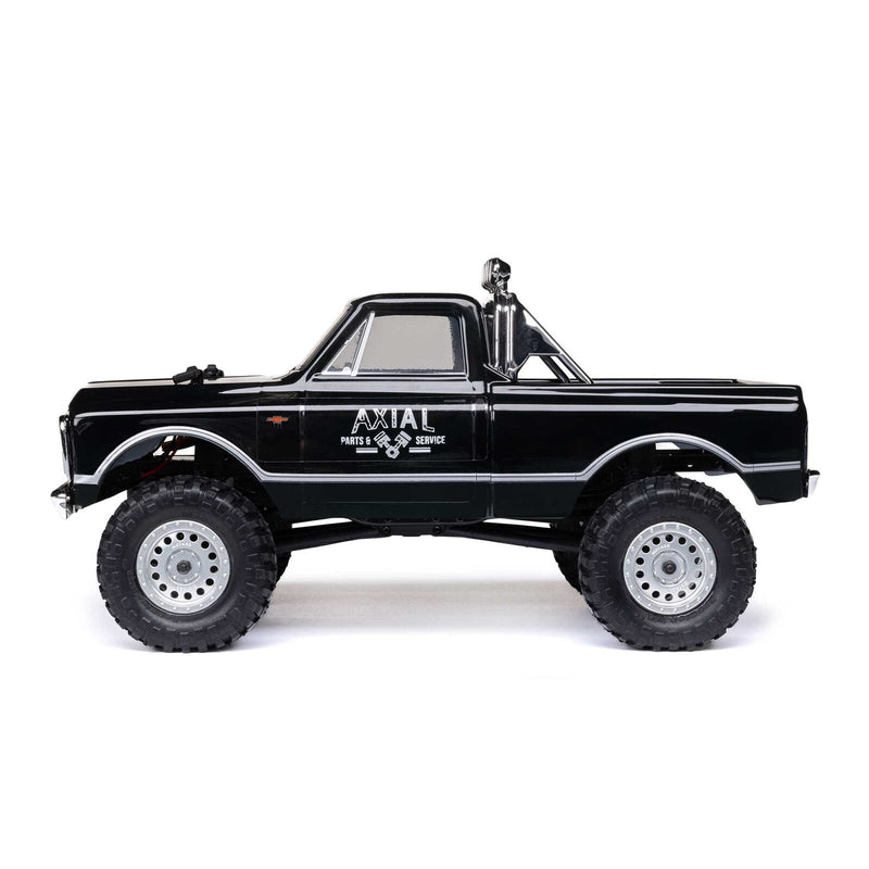 Axial 1/24 SCX24 1967 Chevrolet C10 4WD Brushed Truck RTR, Black AXI00001V2T4