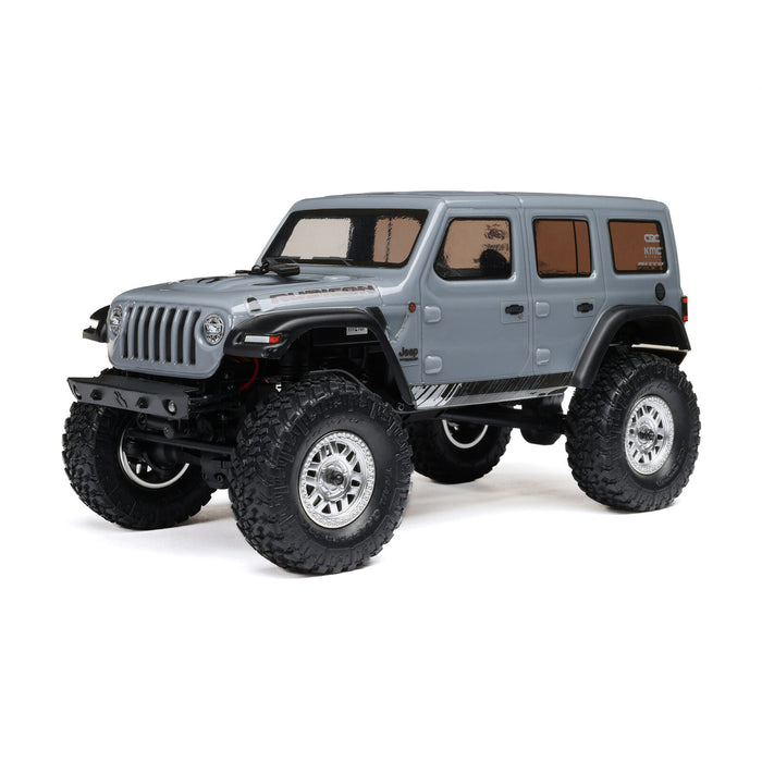 1/24 SCX24 Jeep Wrangler JLU 4X4 Rock Crawler Brushed RTR, Gray AXI00002V3T3