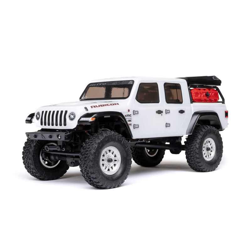 AXI00005V2T Axial 1/24 SCX24 Jeep JT Gladiator 4X4 RTR Brushed Rock Crawler (Battery & Charger Included)