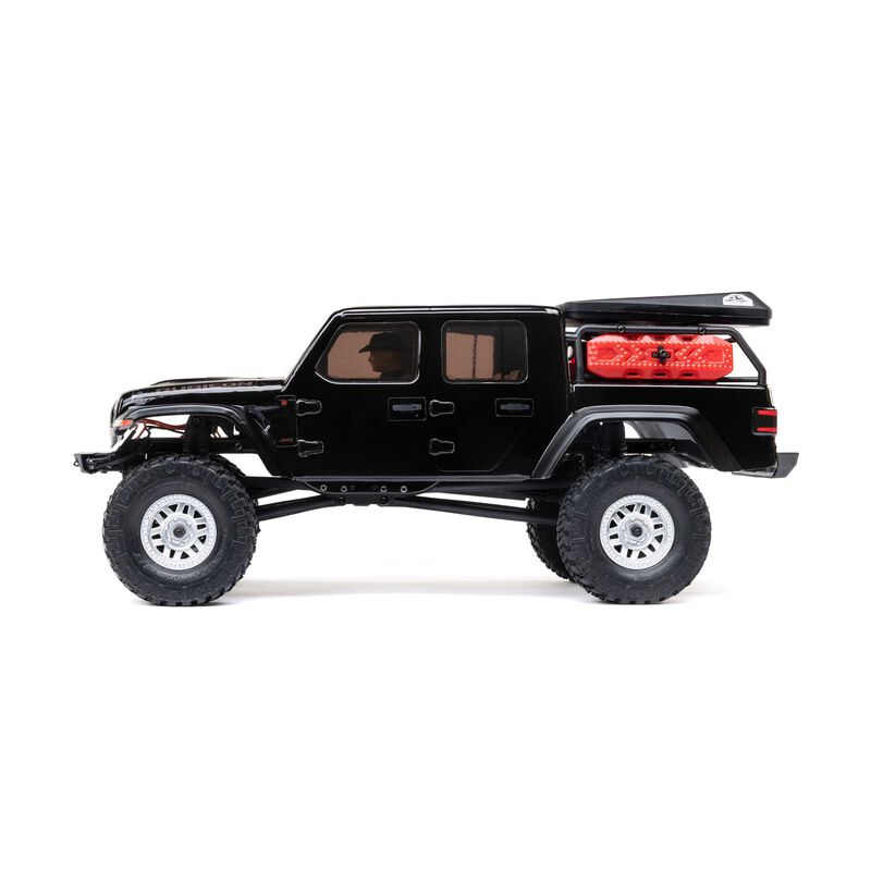 AXI00005V2T Axial 1/24 SCX24 Jeep JT Gladiator 4X4 RTR Brushed Rock Crawler (Battery & Charger Included)