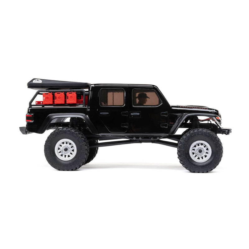 AXI00005V2T Axial 1/24 SCX24 Jeep JT Gladiator 4X4 RTR Brushed Rock Crawler (Battery & Charger Included)