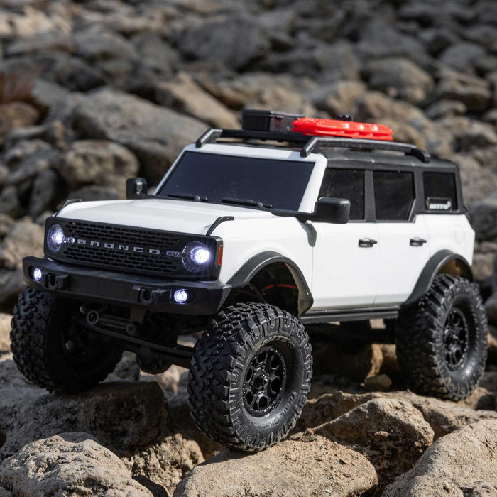 AXI00006V2T4 1/24 SCX24 Ford Bronco 4X4 RTR Brushed Rock Crawler (Battery & Charger Included)