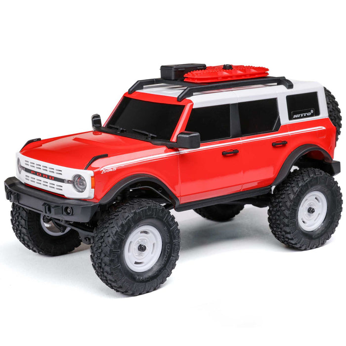 AXI00006V2T4 1/24 SCX24 Ford Bronco 4X4 RTR Brushed Rock Crawler (Battery & Charger Included)
