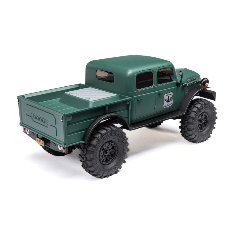 AXI00007T1 Axial 1/24 SCX24 Dodge Power Wagon 4WD Rock Crawler Brushed RTR, Orange
