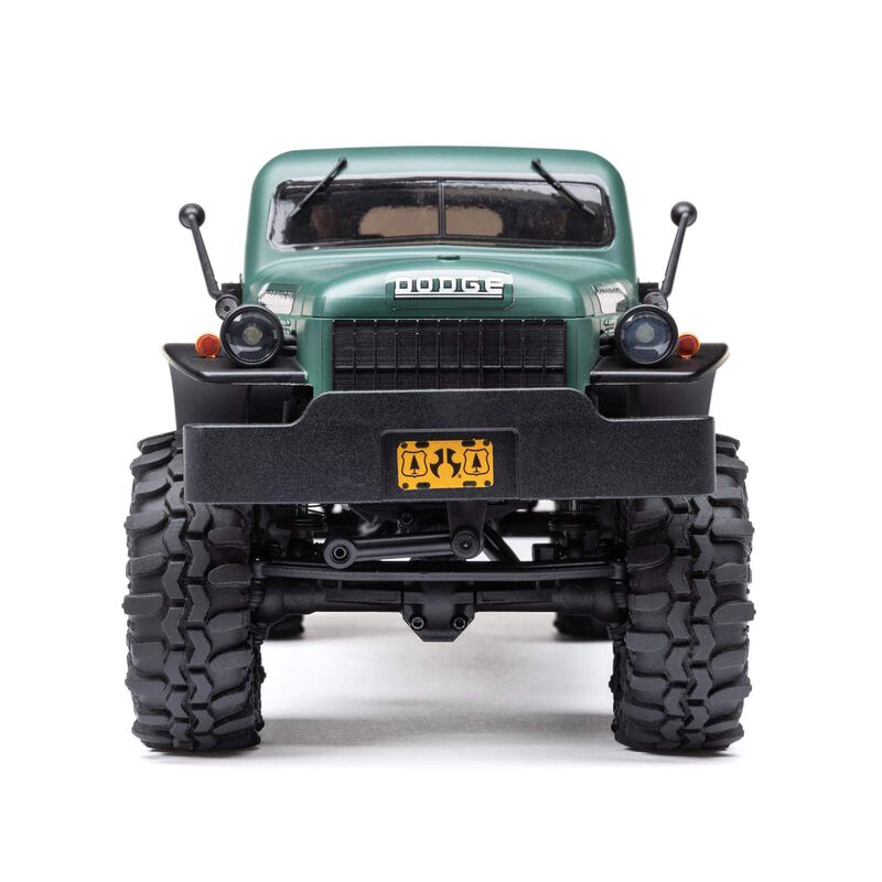 AXI00007T1 Axial 1/24 SCX24 Dodge Power Wagon 4WD Rock Crawler Brushed RTR, Orange