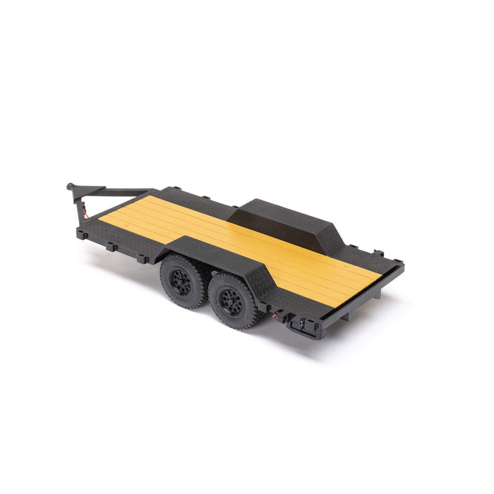 AXI00009 Axial 1/24th SCX24 Flat Bed Vehicle Trailer with LED Taillights