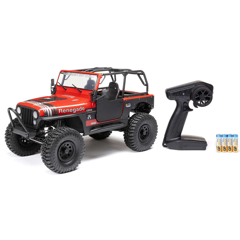 AXI03008V2T Axial 1/10 SCX10 III Jeep CJ-7 4X4 RTR Brushed Rock Crawler