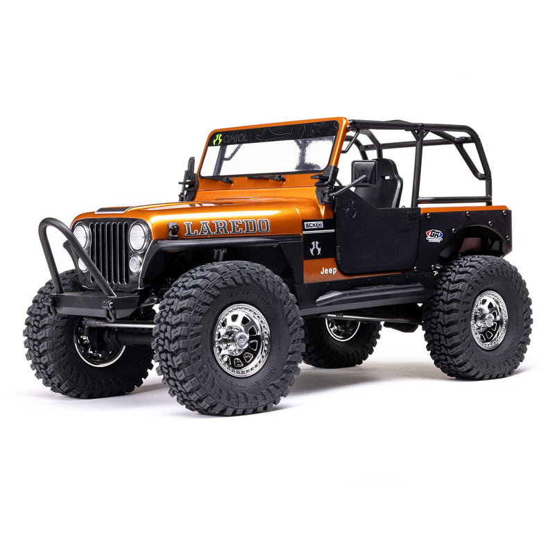 AXI03008V2T Axial 1/10 SCX10 III Jeep CJ-7 4X4 RTR Brushed Rock Crawler