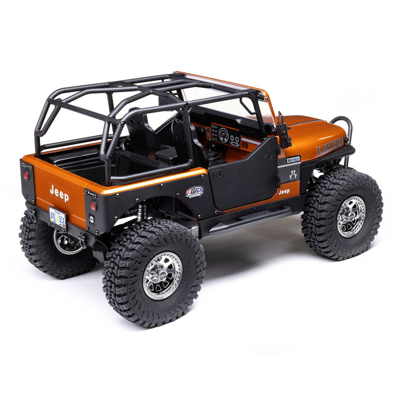 AXI03008V2T Axial 1/10 SCX10 III Jeep CJ-7 4X4 RTR Brushed Rock Crawler