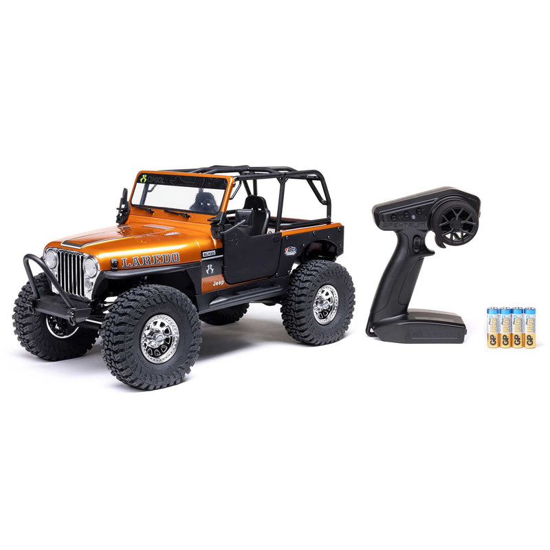 AXI03008V2T Axial 1/10 SCX10 III Jeep CJ-7 4X4 RTR Brushed Rock Crawler