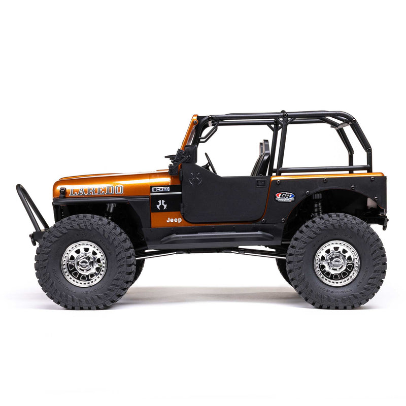 AXI03008V2T Axial 1/10 SCX10 III Jeep CJ-7 4X4 RTR Brushed Rock Crawler