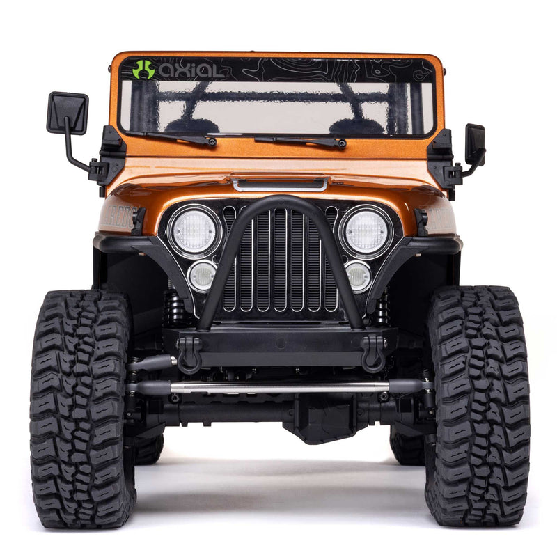 AXI03008V2T Axial 1/10 SCX10 III Jeep CJ-7 4X4 RTR Brushed Rock Crawler