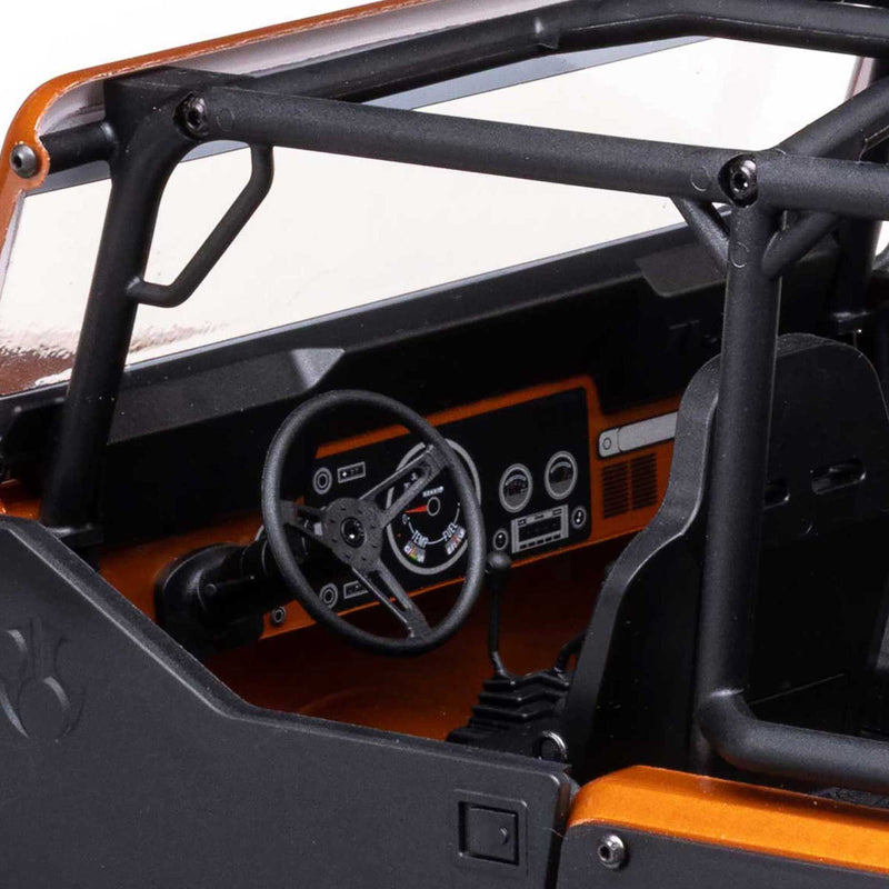 AXI03008V2T Axial 1/10 SCX10 III Jeep CJ-7 4X4 RTR Brushed Rock Crawler