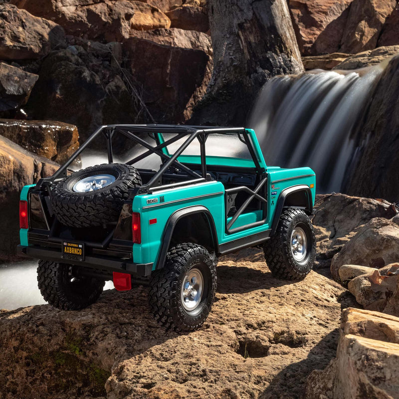 AXI03014 Axial 1/10 SCX10 III Early Ford Bronco 4X4 RTR TEAL New Sealed in Box