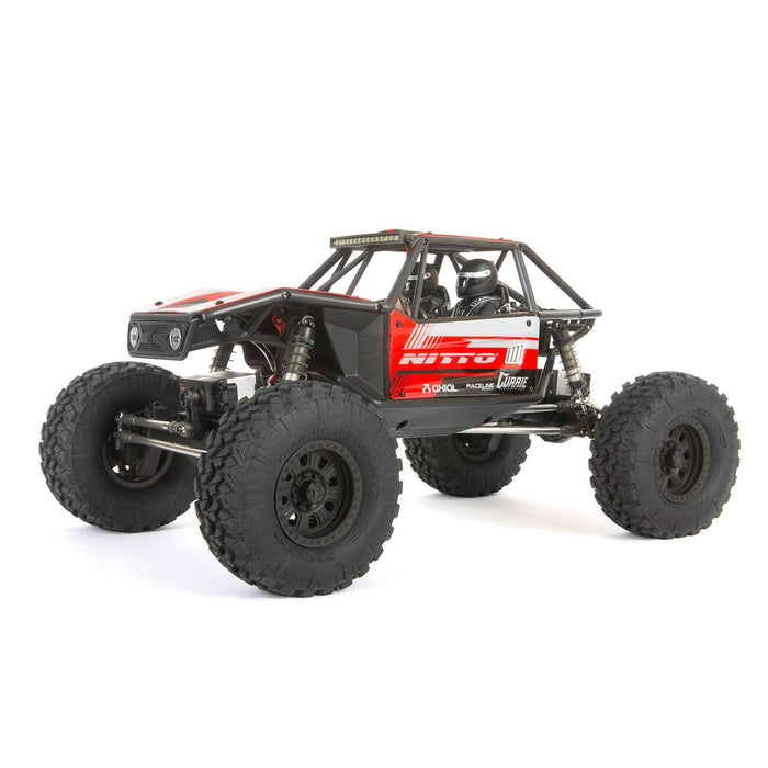 AXI03022BT2 Axial 1/10 UTB10 Capra 1.9 Unlimited Trail Buggy Nitto 4X4 RTR Brush Rock Crawler, Black