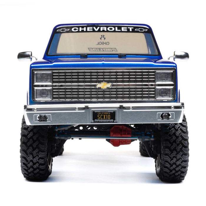 AXI03030T1 Axial 1/10 SCX10 III Base Camp 1982 Chevy K10 4X4 RTR, Blue