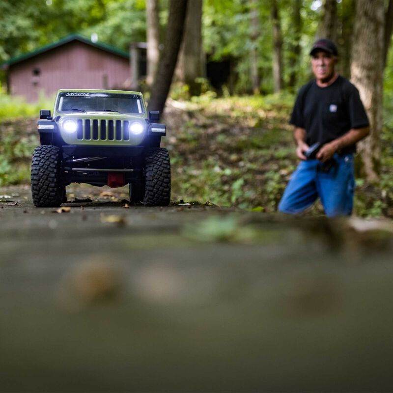 AXI05000T1 Axial 1/6 SCX6 Jeep JLU Wrangler 4X4 RTR Brushed Rock Crawler