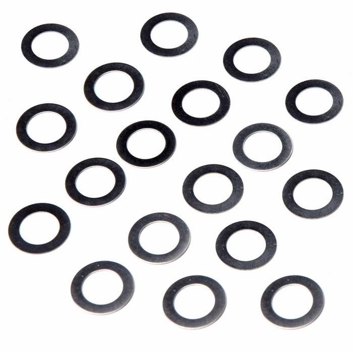 AXI236106 Axial Shim Set, 9.5 x 16 x .1, .3, .5mm (6ea)