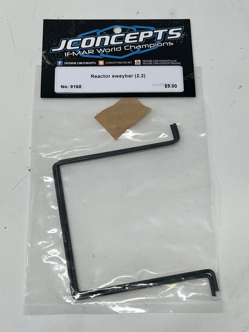 9168 JConcepts REACTOR Sway Bar (2.2), 2pc - JCO
