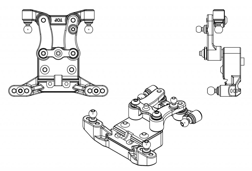 90033 Team Associated RC10B6 Builder''s Support Kit