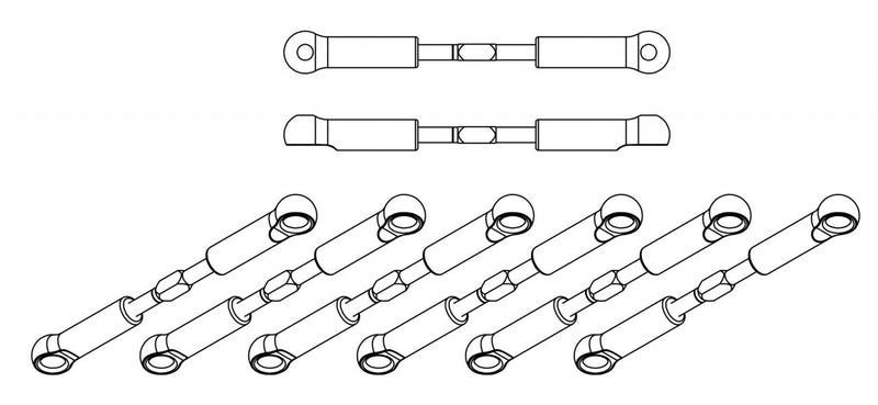 90033 Team Associated RC10B6 Builder''s Support Kit