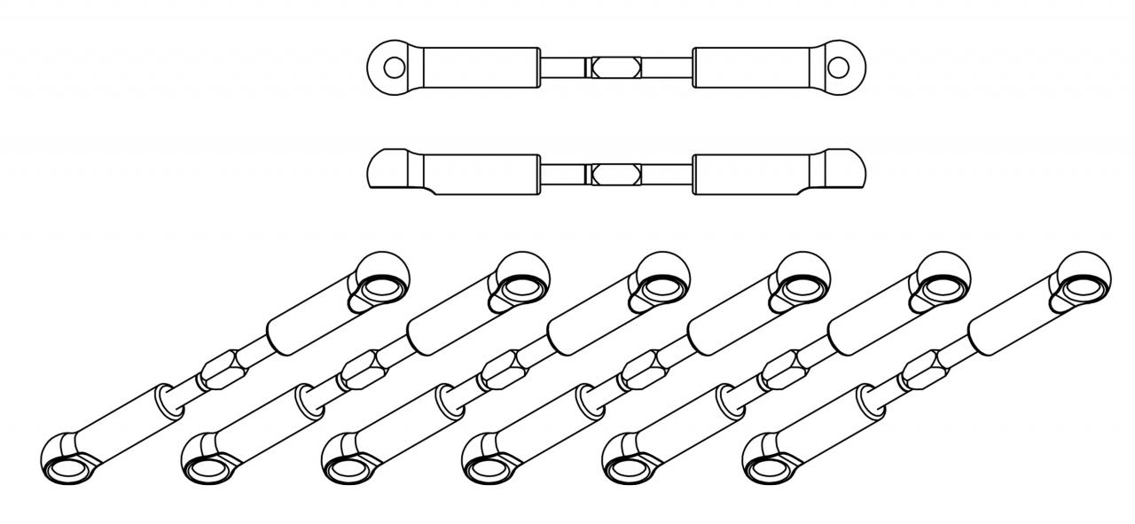90033 Team Associated RC10B6 Builder''s Support Kit